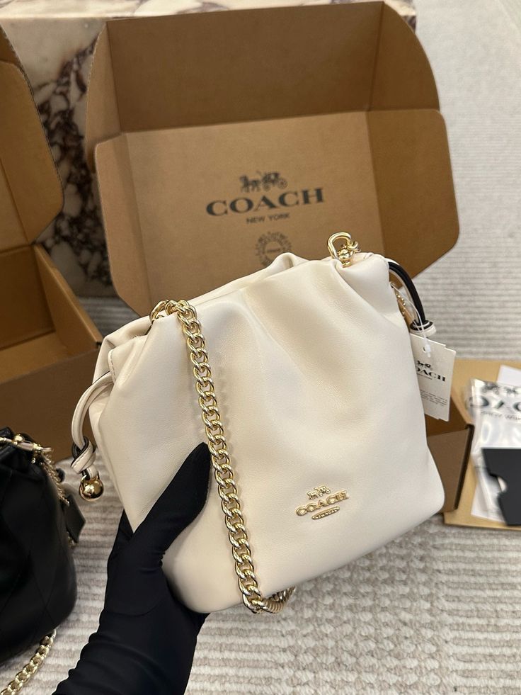 Coach Faye Drawstring Bag with Brand Box