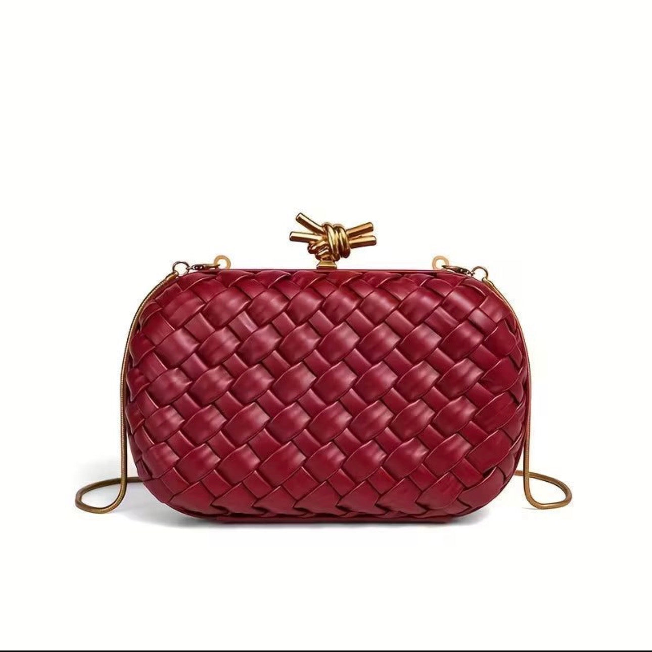 Bottega Veneta Knot Minaudiere Clutch