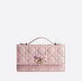 Dior Mini Soupir Pink Cannage Bag with Complete Packaging- Genuine Leather